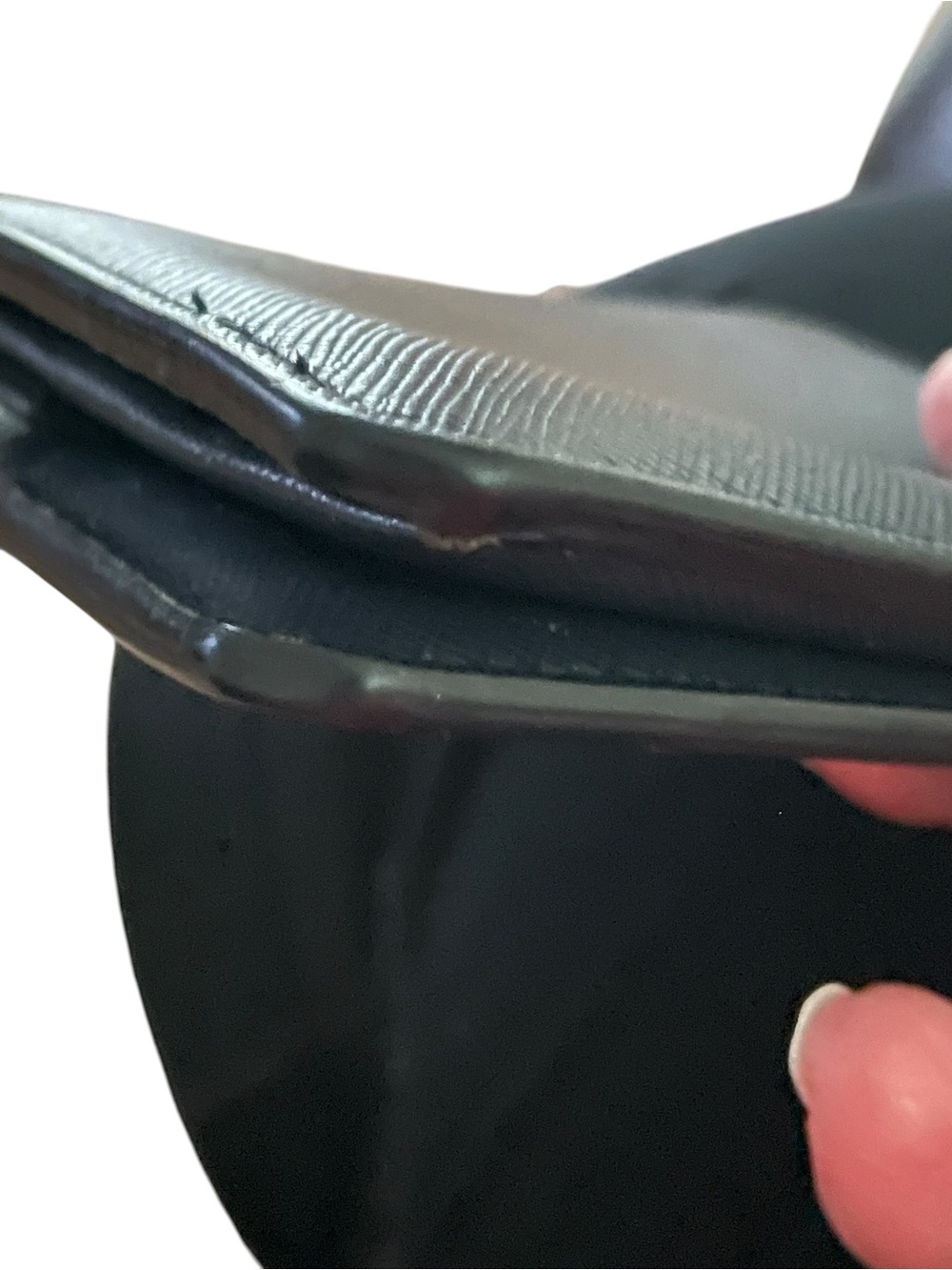 Authentic PRADA Saffiano Corner Bifold Wallet with Coin Pocket in Baltico Navy⁠ - Picture 11 of 15